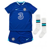 Chelsea Aubameyang #9 Fotballklær Hjemmedraktsett Barn 2022-23 Kortermet (+ korte bukser)